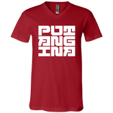 Putangina Square Unisex Jersey V-Neck T-Shirt